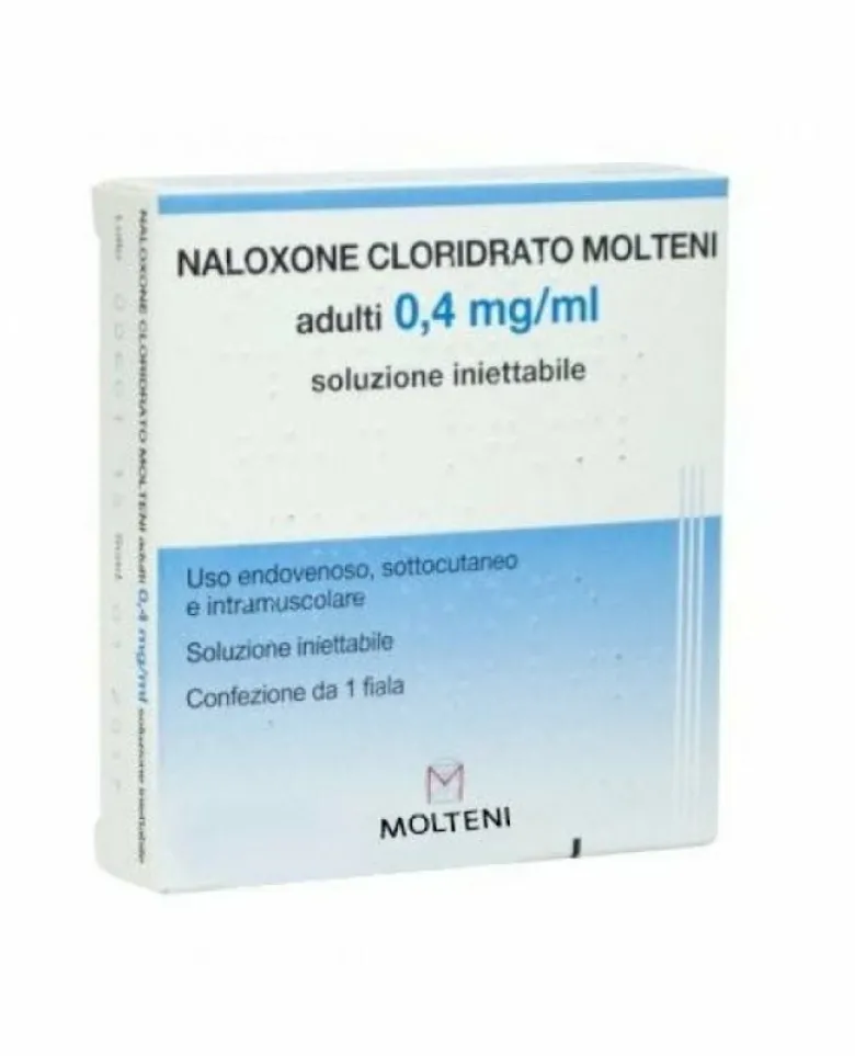 Naloxone Cloridrato Molteni Adulti 0.4mg Soluzione Iniettabile 1ml