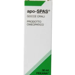 Named Apo Spas Pekana medicinale omeopatico 30ml