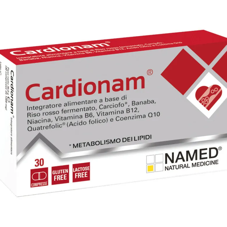 Named Cardionam 30 Compresse - Integratore Cardiovascolare