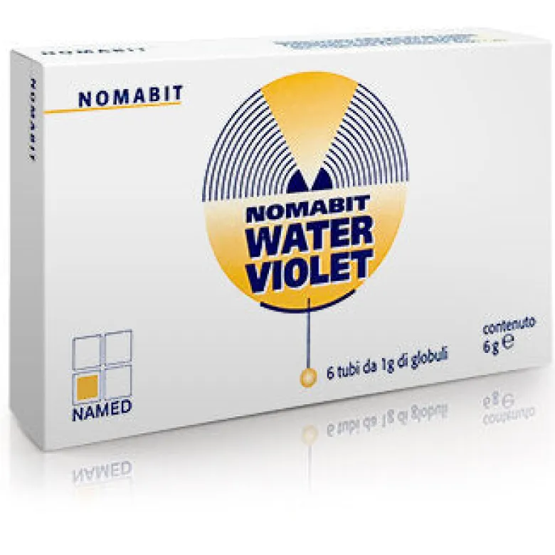Named Nomabit Water Violet Fiori di Bach 6 dosi da 1 g di globuli