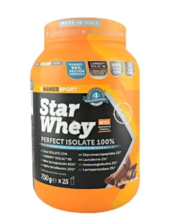Named Star Whey integrazione proteica per lo sportivo gusto sublime chocolate 750gr