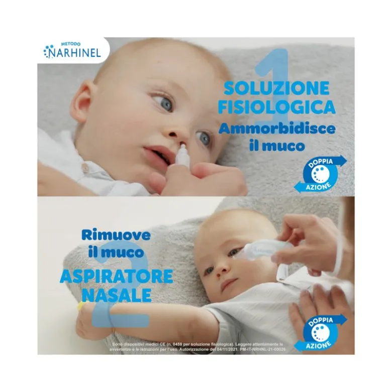 Narhinel 20 Ricambi Per Aspiratore Nasale Neonati E Bambini Con Filtro Assorbente Usa E Getta Soft