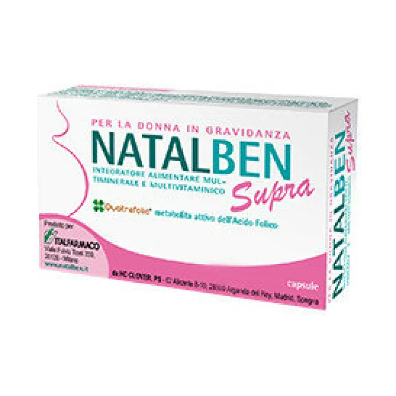 Natalben Supra 90 Capsule Molli: Integratore Preconcezionale