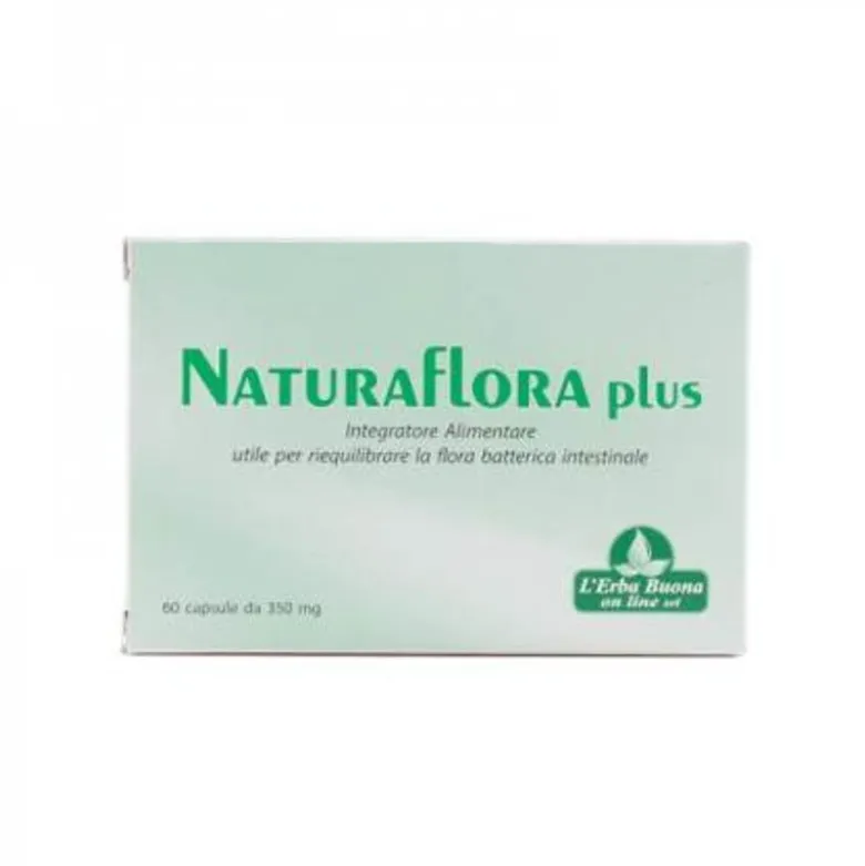 Naturaflora Plus integratore alimentare per la flora intestinale 60 capsule