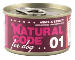 Natural Code 01 Agnello E Patate Cani Adulti Lattina 90g