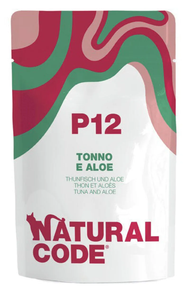 Natural Code P12 Tonno E Aloe Gatti Adulti Busta 70g