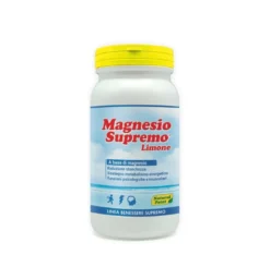 Natural Point Magnesio Supremo Lemon Integratore di magnesio per stanchezza e affaticamento 150g