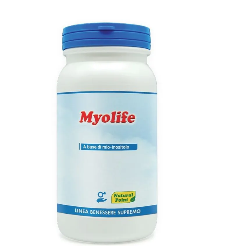 Natural Point Myolife (Mio-inositolo) per sistema nervoso e fegato 200g