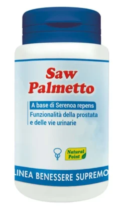 Natural Point Saw Palmetto per il benessere della prostata 60 capsule