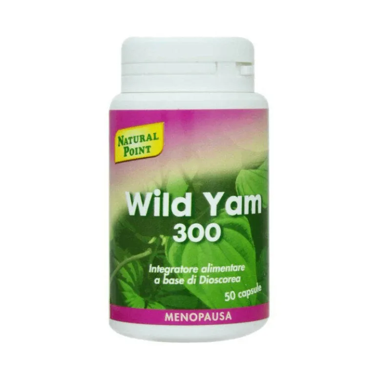 Natural Point Wild Yam 300 utile in menopausa 50 capsule