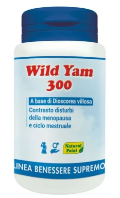 Natural Point Wild Yam 300 utile in menopausa 50 capsule