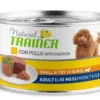 Natural Trainer Cibo Umido Pollo/Riso Per Cani Adulti Taglia Piccola Lattina 150g