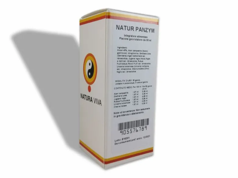 Natura Viva Natur Panzym Gocce 50ml