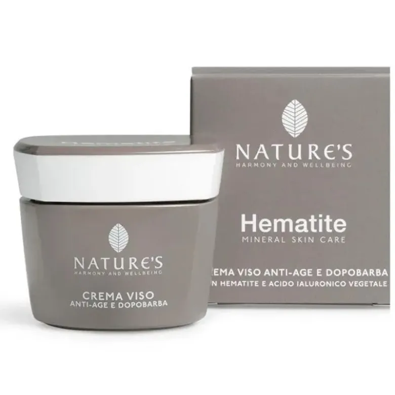 Nature's Hematite Crema Viso Antiage Dopobarba 50ml
