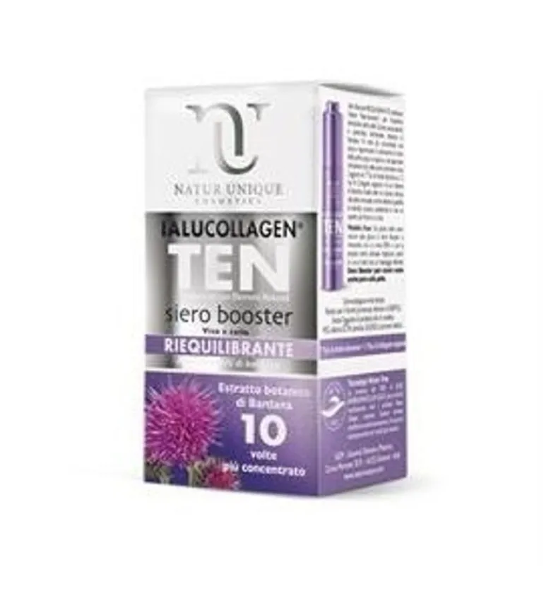 Natur Unique Ialucollagen Ten Siero Booster Viso e Collo Riequilibrante 15ml