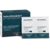 Naudigest Effervescente Descrizione Integratore alimentare che grazie allo zenzero favorisce la funzione digestiva e contrasta la nausea mentre il riso è utile per il controllo dell’acidità gastrica. Completano la formula il gamma orizanolo e l’olio essenziale di limone, che contribuisce all’eliminazione dei gas. Ingredienti Correttori di acidità: carbonato acido di sodio, carbonato acido di potassio, acido citrico; riso (Oryza sativa L.) seme polvere; edulcoranti: xilitolo, glicosidi steviolici da stevia; aroma, gamma orizanolo; agente antiagglomerante: amido di riso; zenzero (Zingiber officinale Rosc.) rizoma e.s. tit. al 5% in gingeroli, vitamina B6 (cloridrato di piridossina), limone [Citrus limon (L.) Osbeck.] olio essenziale. Caratteristiche nutrizionali
