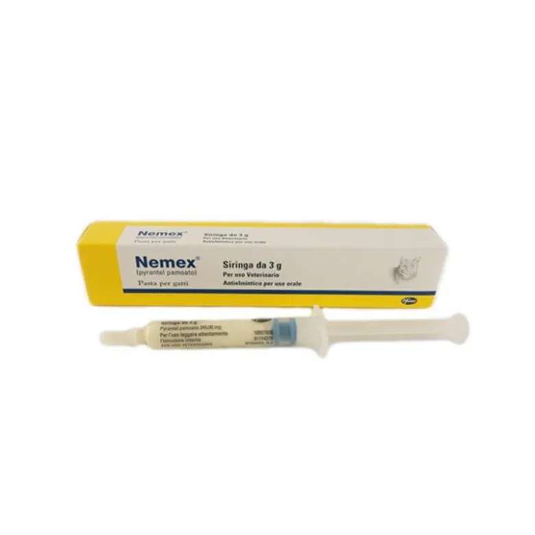 Nemex Gatti Orale Pasta 1 Siringa 3g 115,3mg/g