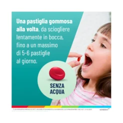 Neoborocillina Gola Junior Fragola 15 Pastiglie Bambini