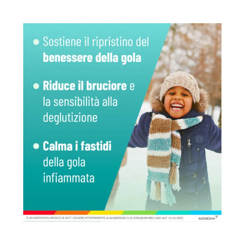 Neoborocillina Gola Junior gusto Cola 15 pastiglie gommose