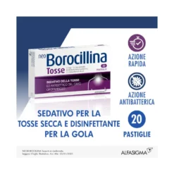 Neoborocillina Tosse 20 Compresse Orosolubili