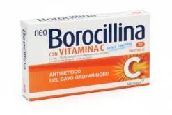 Neoborocillina Vitamina C 1,2 mg + 70 mg 20 Pastiglie Senza Zucchero