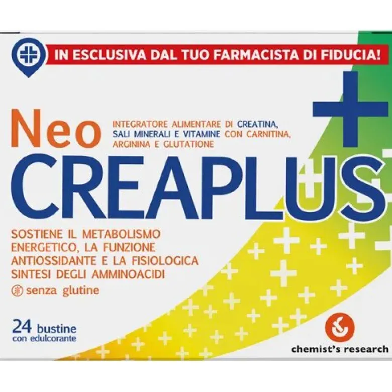 Neo Crea plus integratore contro stanchezza fisica e mentale 24 bustine