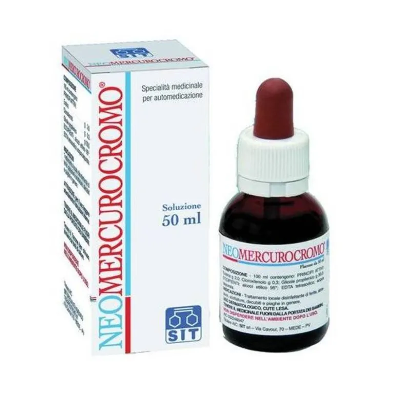 Neomercurocromo Soluzione Flacone 50ml