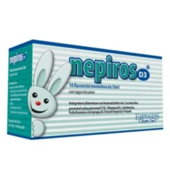 Nepiros D3 Integratore di fermenti lattici 10 flaconi da 10ml