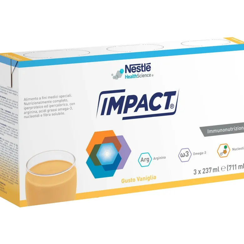 Nestlé Impact difese più forti in chirurgia gusto Vaniglia 3 brick