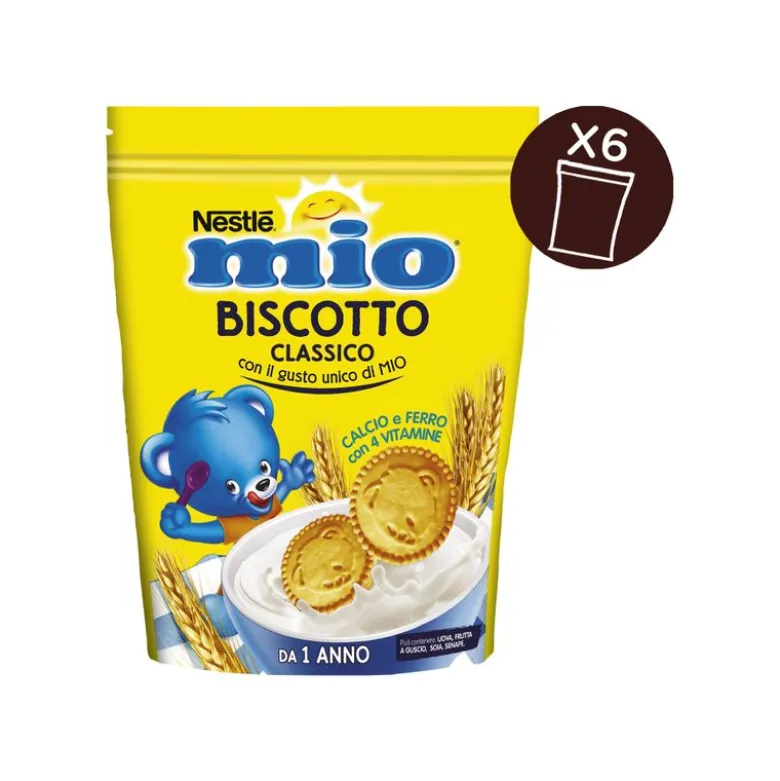 Nestlè Mio Biscotto Gusto Classico Da 12 Mesi Sacchetto 180g