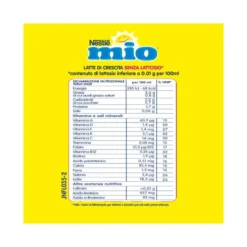 Nestlè Mio Latte Di Crescita Senza Lattosio Liquido Brick 500ml