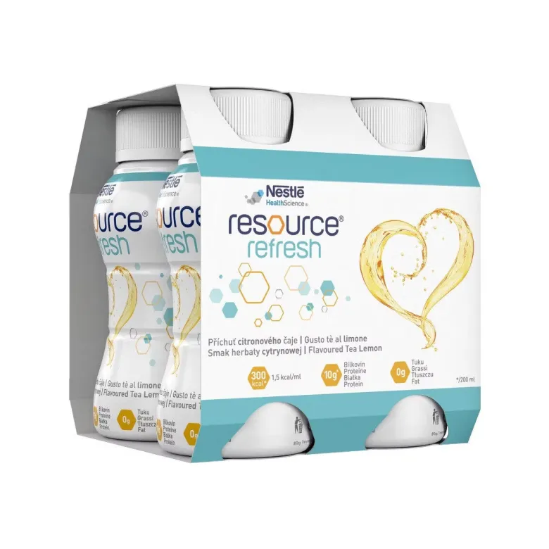 Nestlè Resource Refresh Bevanda Ipercalorica Gusto Tè Al Limone 4x200ml