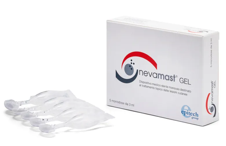 Nevamast Gel Trattamento Topico delle Lesioni Cutanee 5 Monodose 3 ml