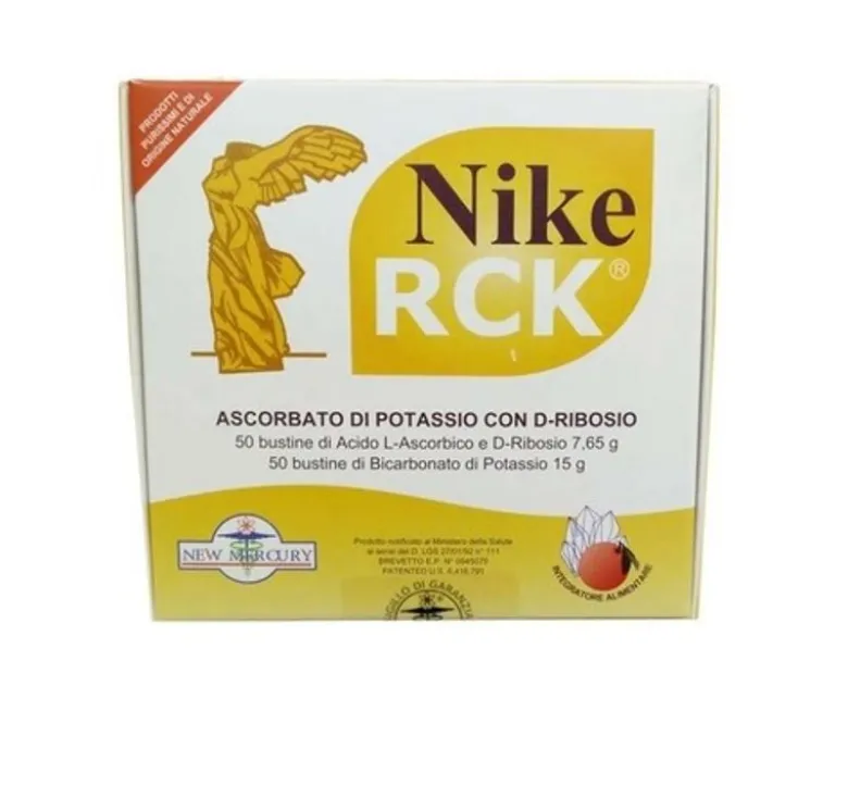 New Mercury Nike RCK Ascorbato K+RIB antiossidante 100 bustine