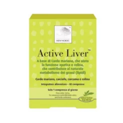 New Nordic Active Liver integratore funzione epatica e metabolismo lipidi 60 compresse