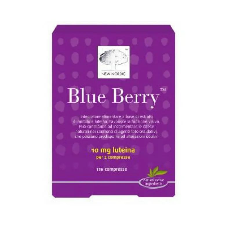 New Nordic Blue Berry 120 compresse
