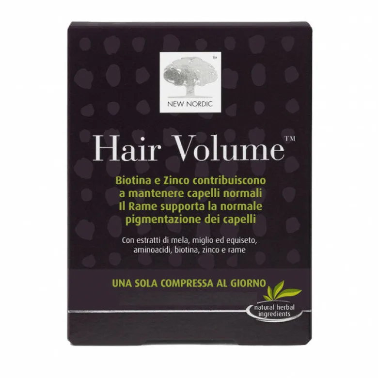 New Nordic Hair Volume benessere dei capelli 90 compresse
