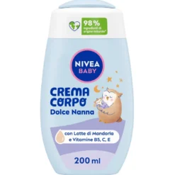 Nivea Baby Crema Corpo Dolce Nanna Bambini Per Una Pelle Nutrita E Protetta 200ml