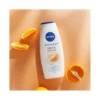 Nivea Bagnodoccia Care & Orange Bagnoschiuma in Crema Detergente Al Profumo Di Arancia 650ml