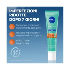 Nivea Derma Skin Clear Peeling Anti-imperfezioni Esfoliante Viso Per La Cura Della Pelle 40ml