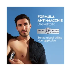 Nivea Men Black&white Invisible Ultimate Impact Roll-on Deodorante Antitraspirante 50ml
