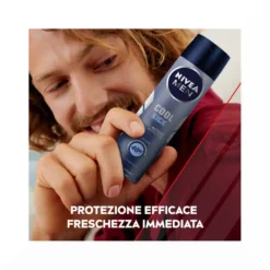 Nivea Men Cool Kick Spray Deodorante Uomo Antitraspirante Per 48 Ore Di Intensa Freschezza 150ml