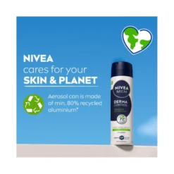Nivea Men Derma Control Sensitive Deodorante Antitraspirante Spray 72H 150ml