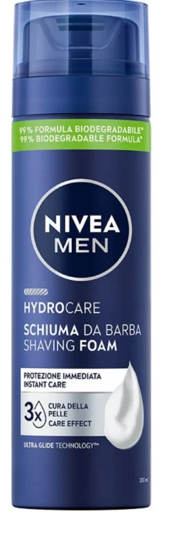 Nivea Men Hydrocare Schiuma Da Barba 200ml