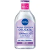 Nivea Micellair 5in1 Acqua Micellare Delicata Detergente Viso E Occhi Struccante Lenitivo 400ml