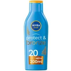 Nivea Sun Latte Solare Protect & Bronze Fp20 200ml