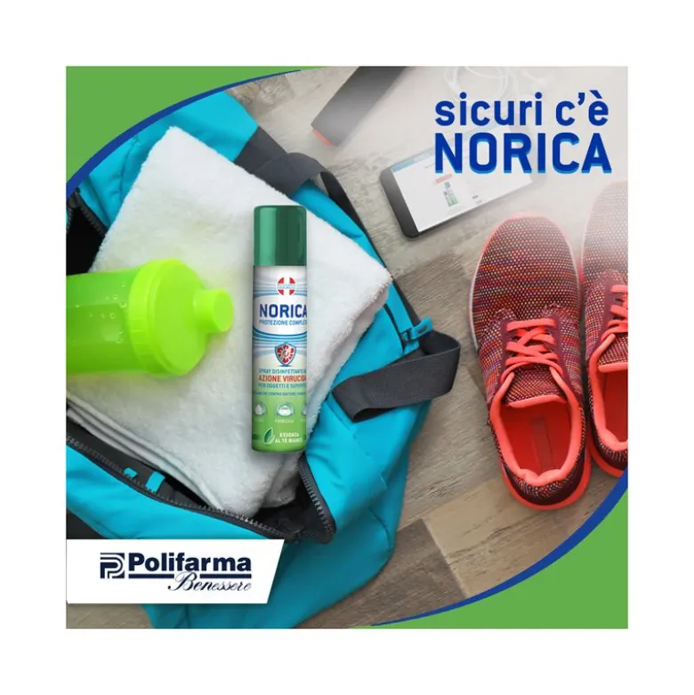Norica Protezione Completa spray disinfettante per oggetti e superfici 300ml