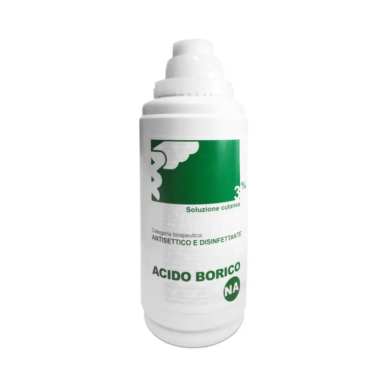 Nova Argentia Acido Borico soluzione cutanea 3% 500ml