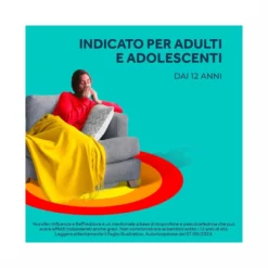 Nurofen Influenza e Raffreddore Antinfiammatorio e Antidolorifico contro Influenza Raffreddore e Mal di Testa12 Compresse