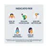 Nurofenteen 200 mg Ibuprofene Analgesico per Mal di Testa Mal di Denti e Dolori Mestruali 12 Compresse Orodispersibili alla Menta